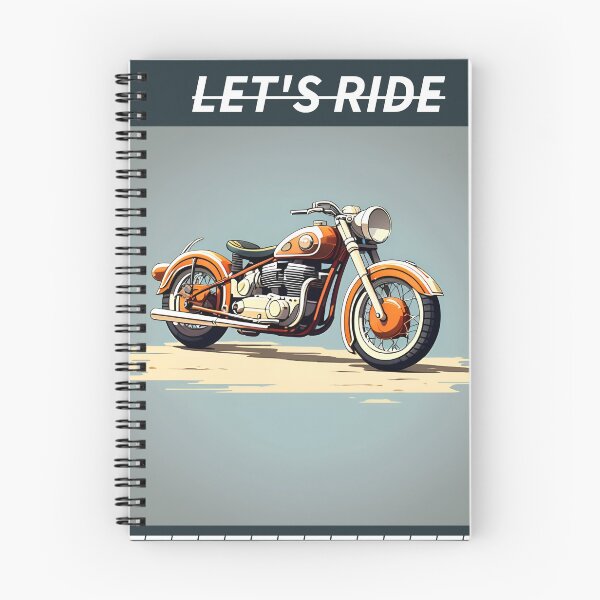 Item preview, ORANGE MOTORCYCLE 2 designed and sold by AmazingBackDrop.