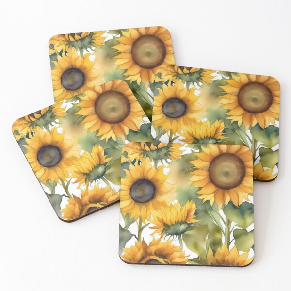 Item preview, Sunflowers Watercolour Effect designed and sold by Lynn Bolt.