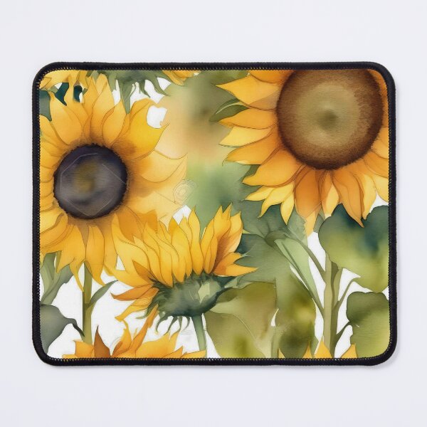 Item preview, Sunflowers Watercolour Effect designed and sold by Lynn Bolt.