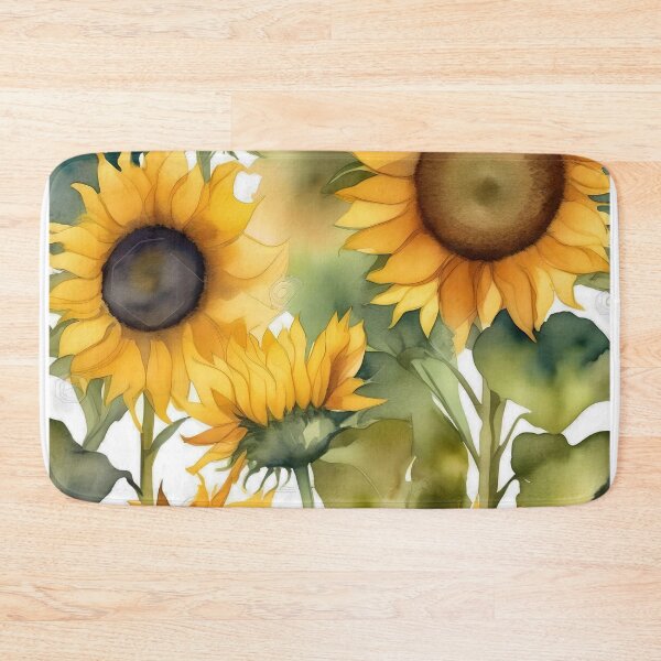 Item preview, Sunflowers Watercolour Effect designed and sold by Lynn Bolt.