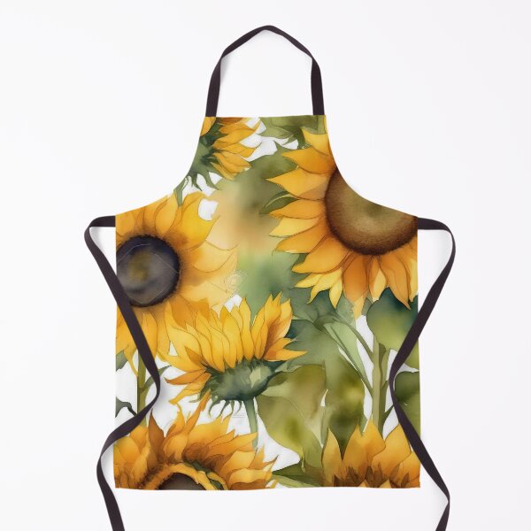 Item preview, Sunflowers Watercolour Effect designed and sold by Lynn Bolt.