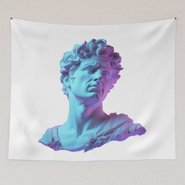 Item preview, Neon Michaelangelo's David designed and sold by CircaSassy.