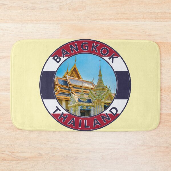 Item preview, Bangkok, Thailand Round Emblem designed and sold by travelwitheric.