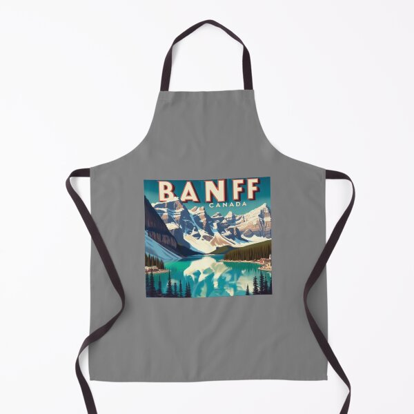 Item preview, Banff retro style travel poster designed and sold by VistaMar.