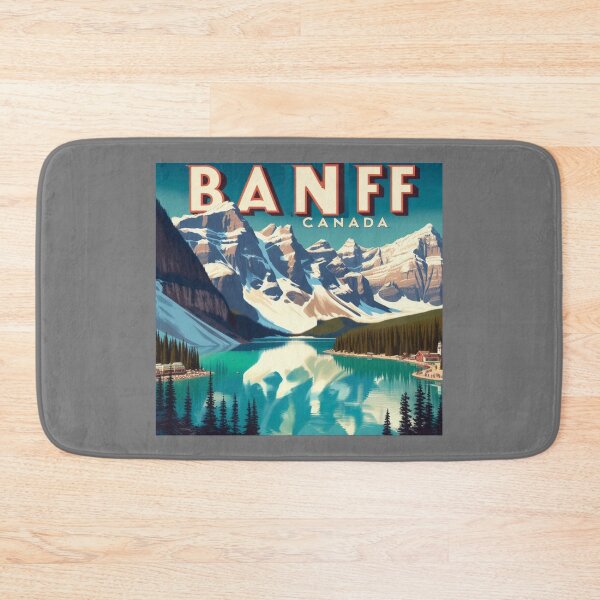 Item preview, Banff retro style travel poster designed and sold by VistaMar.