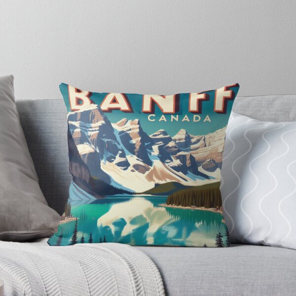 Item preview, Banff retro style travel poster designed and sold by VistaMar.