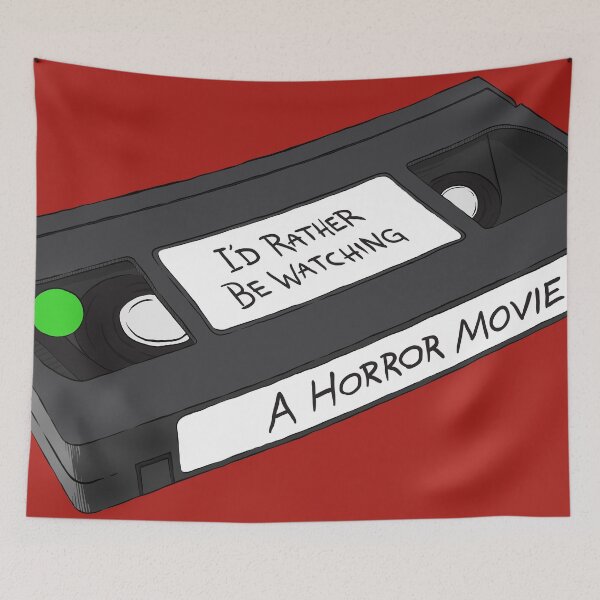 Item preview, I'd Rather Be Watching a Horror Movie designed and sold by popgorn.