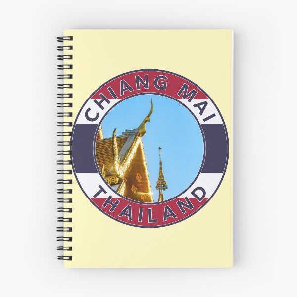 Item preview, Chiang Mai, Thailand Round Emblem designed and sold by travelwitheric.