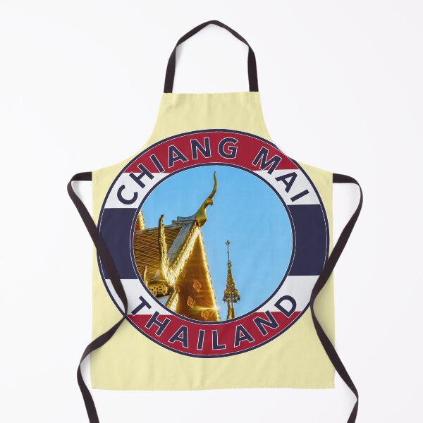 Item preview, Chiang Mai, Thailand Round Emblem designed and sold by travelwitheric.