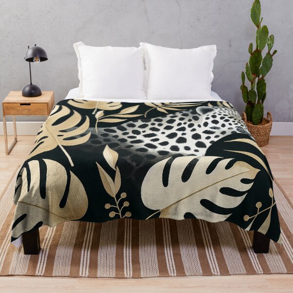 Item preview, Wildness of Cheetah and Tropical Plants designed and sold by zzz888.