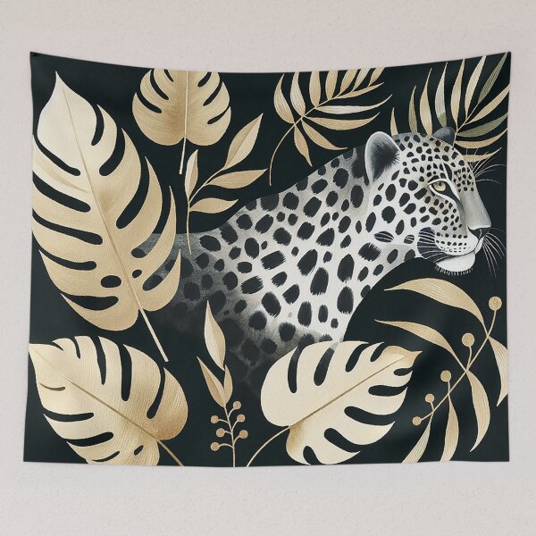 Item preview, Wildness of Cheetah and Tropical Plants designed and sold by zzz888.