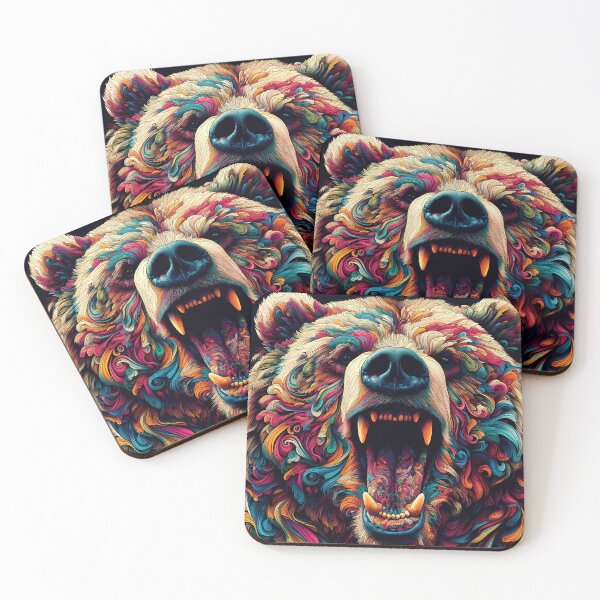 Artikelvorschau, Grizzly Art #10 | Grizzly-Liebhaber entworfen und verkauft von ksgraphics222.