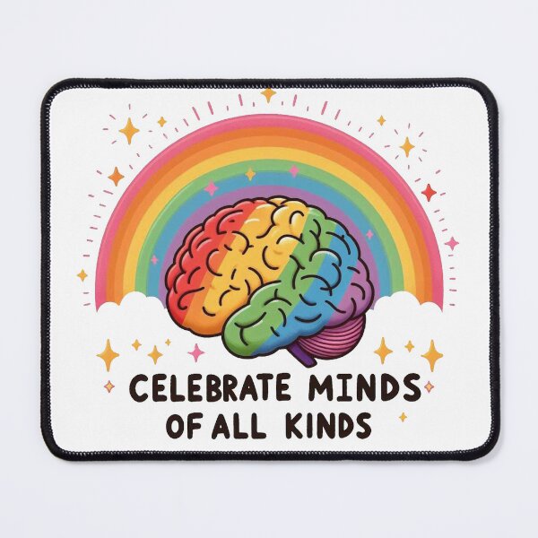 Item preview, Celebrate minds of all kinds designed and sold by Vkinsify.