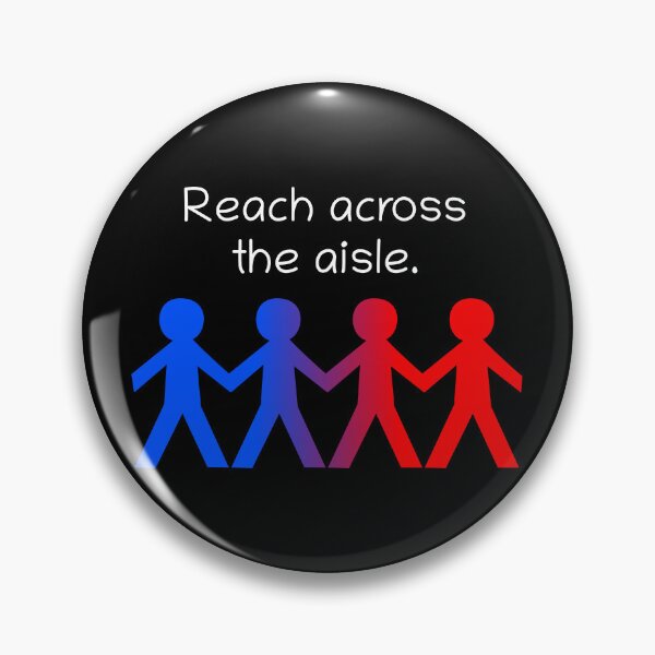 Item preview, Reach Across The Aisle - Political Unity designed and sold by recoverytree.