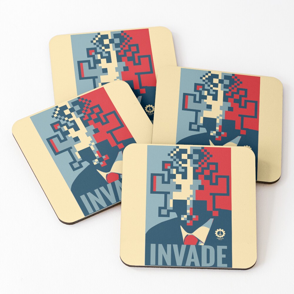 Item preview, Coasters (Set of 4) designed and sold by MartianTech.