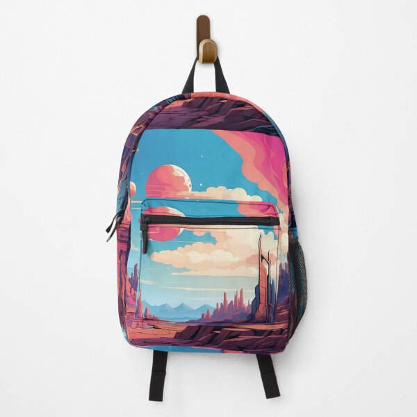 Item preview, Crimson Canyons and Sapphire Skies designed and sold by ArtComixHaven.