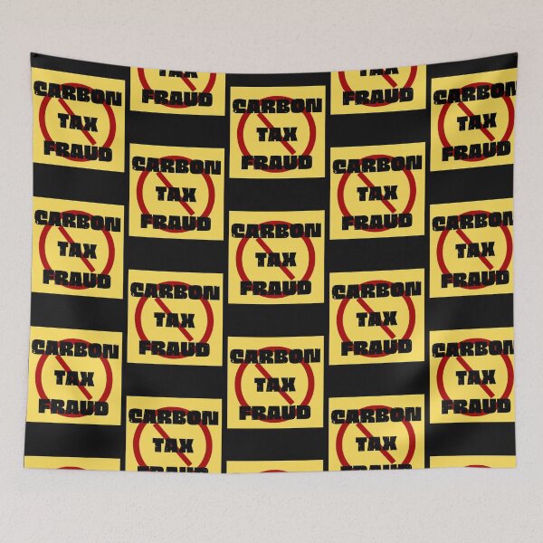 Item preview, Carbon Tax Fraud designed and sold by schmerkers.