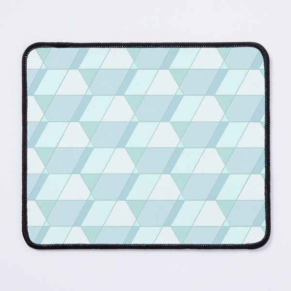 Aperçu de l'œuvre Grille hexagonale de tuiles bleues créée et vendue par lbosticdesigns.