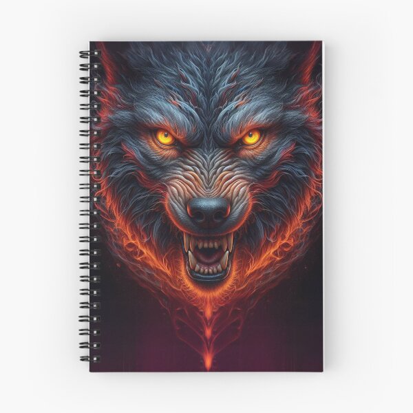 Item preview, Fierce Guardian: Highly Detailed Wolf Illustration designed and sold by TDKCustoms.