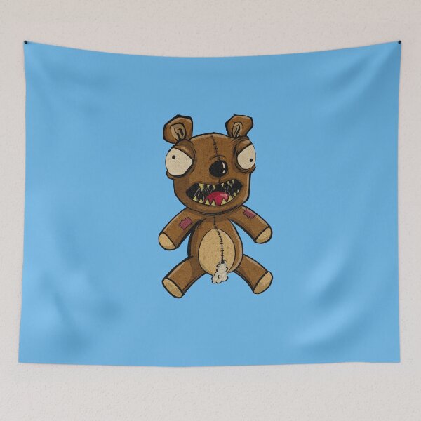 Item preview, Spooky Teddy Bear designed and sold by WoodwayIdeas.