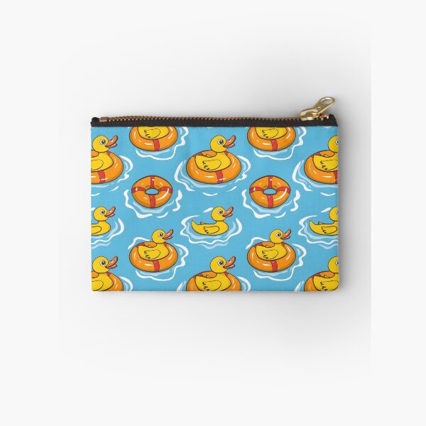 Item preview, Duck and rubber ring in the water seamless digital paper designed and sold by kizenya.