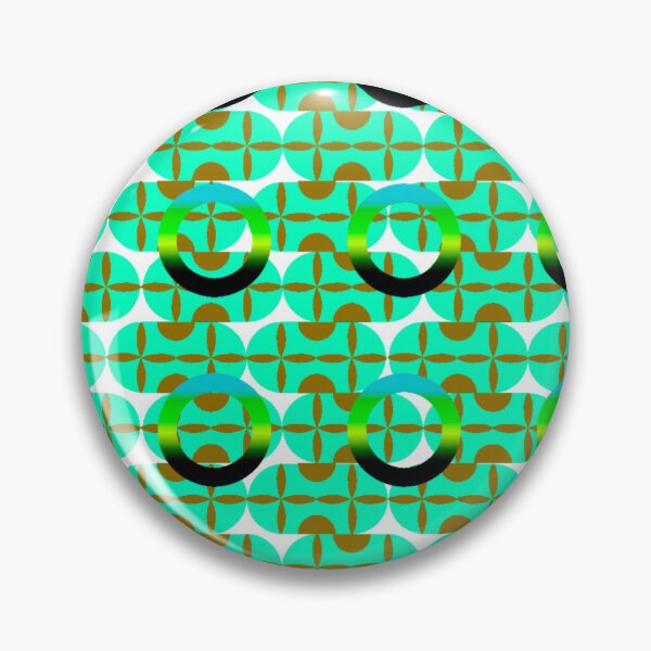 Item preview, Stunning Pattern (Green & Golden) Saturated  designed and sold by Pattern Hub.