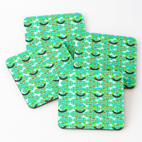 Item preview, Stunning Pattern (Green & Golden) Saturated  designed and sold by Pattern Hub.