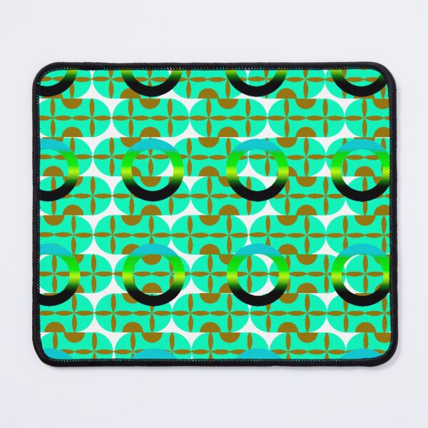 Item preview, Stunning Pattern (Green & Golden) Saturated designed and sold by Pattern Hub.