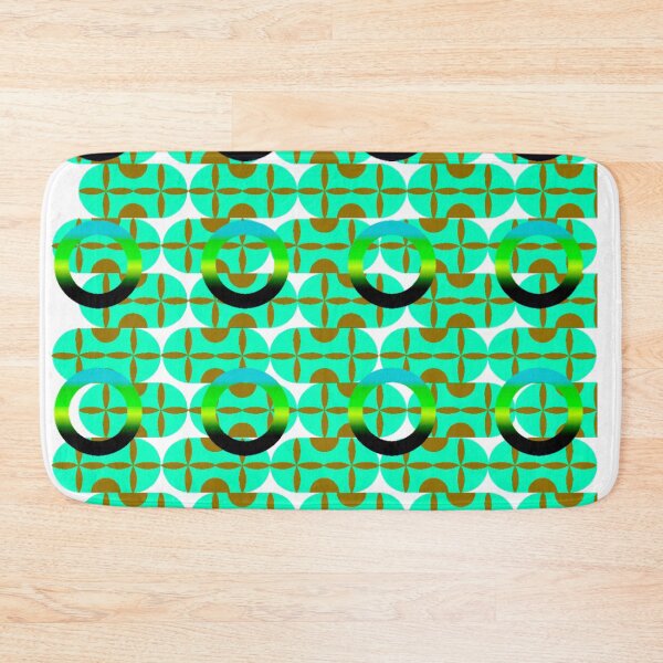 Item preview, Patrón impresionante (verde y dorado) saturado designed and sold by Pattern Hub.