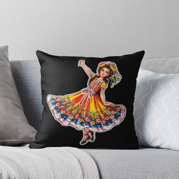Item preview, Ukrainian Dance Beautiful Woman Dancing designed and sold by Leonardo Palumbo.