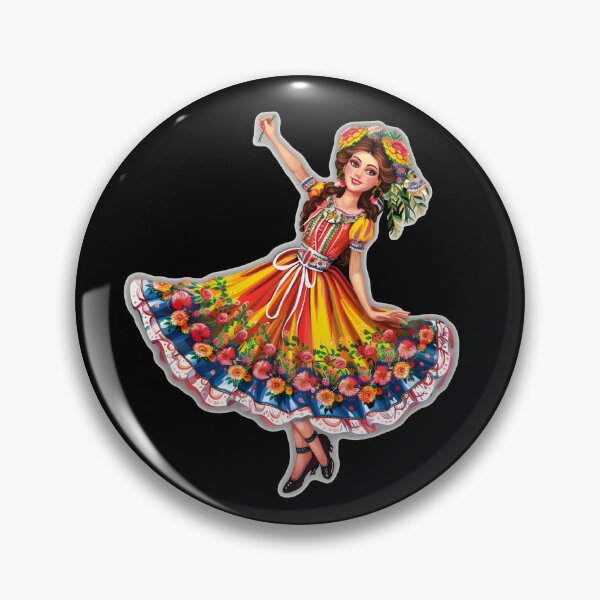 Item preview, Ukrainian Dance Beautiful Woman Dancing designed and sold by Leonardo Palumbo.