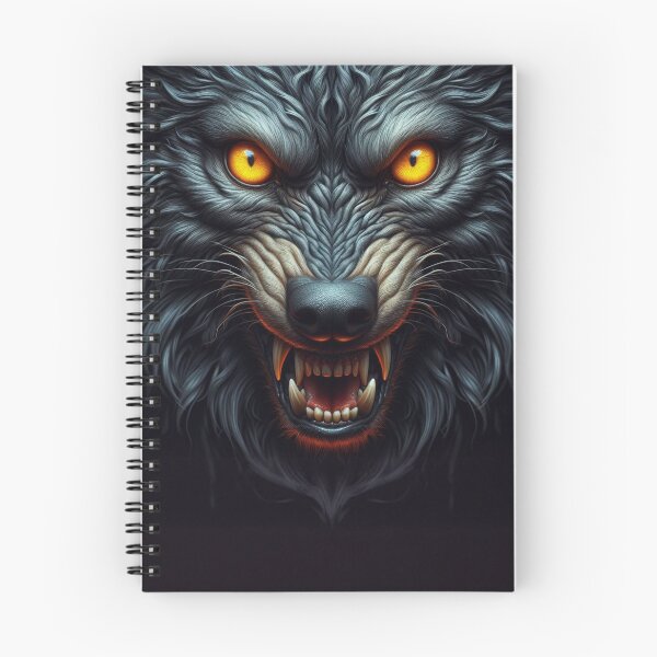 Item preview, Wild Fury: The Unyielding Gaze of the Wolf designed and sold by TDKCustoms.
