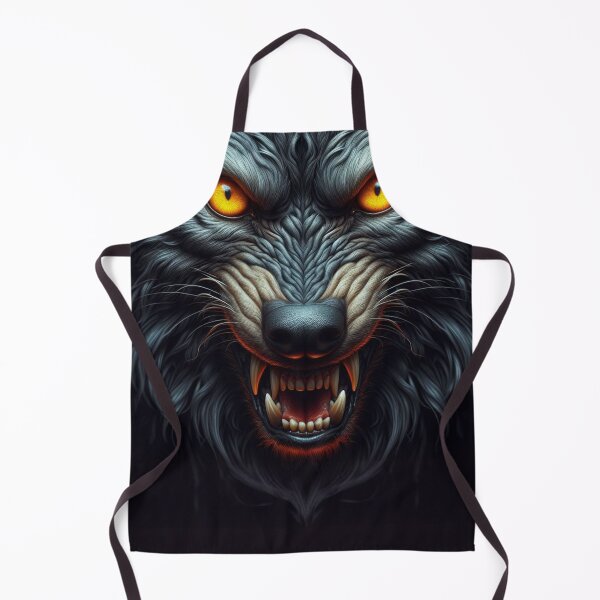 Item preview, Wild Fury: The Unyielding Gaze of the Wolf designed and sold by TDKCustoms.