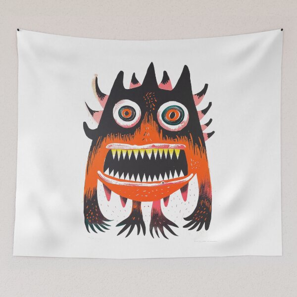 Item preview, Psychedelic Pet Peeks Out designed and sold by Retro Type.