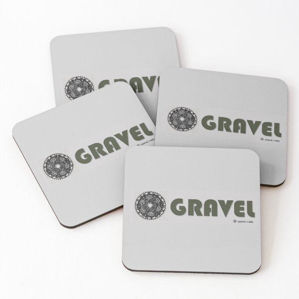 Item preview, Gravel cassette gray background designed and sold by Gravelymas.