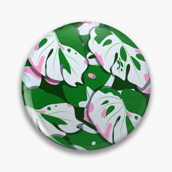 Item preview, Monstera deliciosa variegated aesthetic patterns  designed and sold by nickardi.