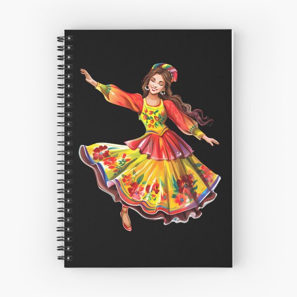 Item preview, Ukrainian Dance Beautiful Girl Dancing designed and sold by Leonardo Palumbo.