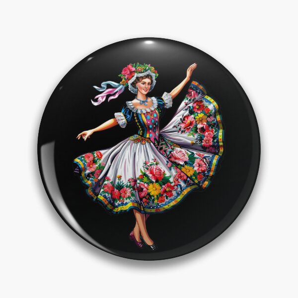 Item preview, Ukrainian Dance Beautiful Girl Dancing designed and sold by Leonardo Palumbo.