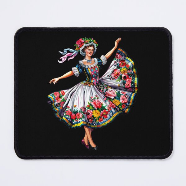 Item preview, Ukrainian Dance Beautiful Girl Dancing designed and sold by Leonardo Palumbo.