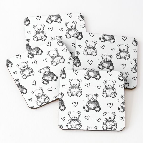 Item preview, Teddy Bears and Hearts Affection designed and sold by Digital-Lys.