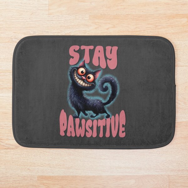 Item preview, Stay Pawsitive Cat designed and sold by TMars.