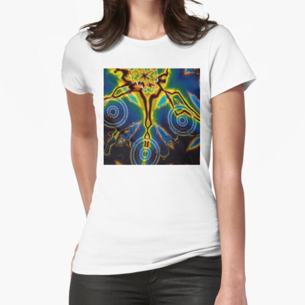 Iridescent Stars 2 Fitted T-Shirt