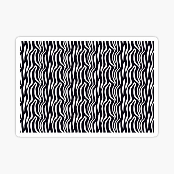 Aperçu de l'œuvre Motif zèbre noir et blanc créée et vendue par compositionD.