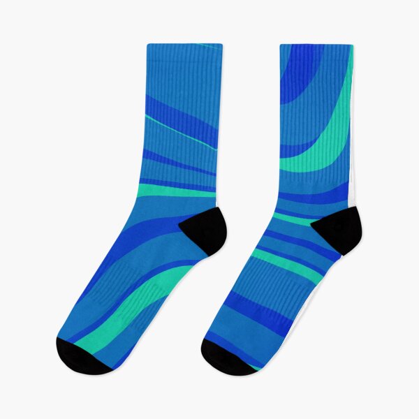 Item preview, Stunning Blue & Green Abstract  designed and sold by Pattern Hub.