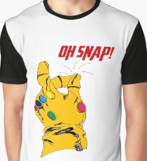 Thanos Infinity Gauntlet "Oh Snap!" Graphic T-Shirt