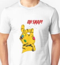 Thanos Infinity Gauntlet "Oh Snap!" Unisex T-Shirt