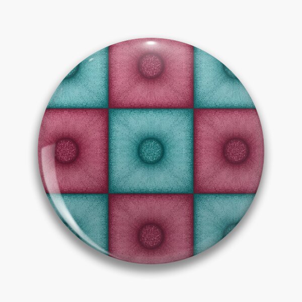 Item preview, Chess pattern from "Pouf" tiles the color of red and turquoise color designed and sold by Cherevan.