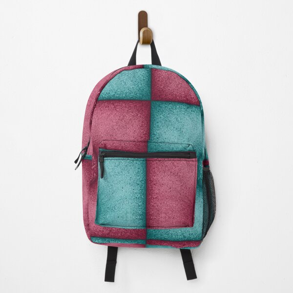 Item preview, Chess pattern from "Pouf" tiles the color of red and turquoise color designed and sold by Cherevan.