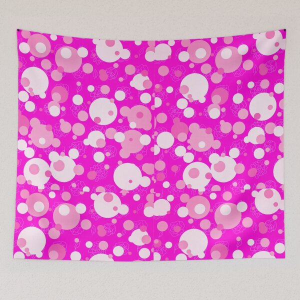 Item preview, Hot Pink with Polkadot Random Pattern  designed and sold by Pattern Hub.