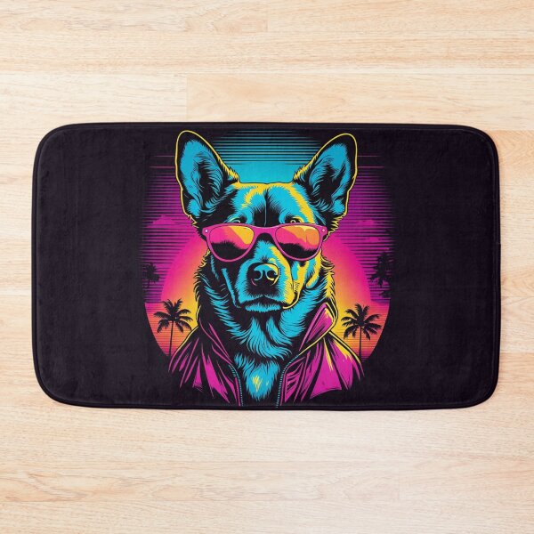 Item preview, When your little dog adopts glasses, every moment outdoors becomes an opportunity to appreciate the beauty of nature with style, with him enjoying the sun designed and sold by Pulsant  Paintings.